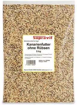 Supravit Kanarienfutter ohne Rübsen 5kg