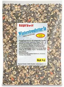 Supravit Winterfutter Streufutter für Wildvögel 2,5kg