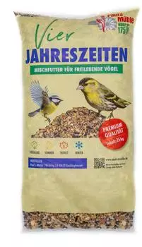 Pauls Mühle Wildvogelfutter 4-Jahreszeiten 25 kg