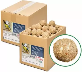 Pauls Mühle Ganzjahresknödel mit Insekten und Trockenfrüchten ohne Netz 200 Stk.