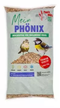 Pauls Mühle Vogelfutter ideal für Brutzeit und Aufzucht Phönix 10 kg