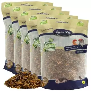Lyra Pet Protein Boost Insekten Mix mit Mehlw&uuml;rmern Shrimps & Grash&uuml;pfern 5 kg