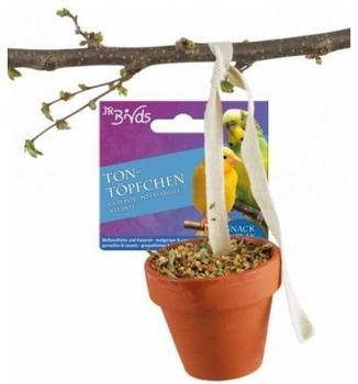 JR FARM Birds Tontöpfchen Wellensittich & Kanarien 80g