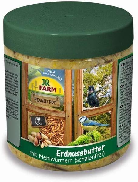 JR Farm JR Wildvogel-Ppot Erdnussbutter Mehlwürmer 400g