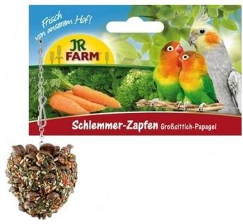 JR FARM Schlemmer-Zapfen für Großsittich-Papagei 195 g