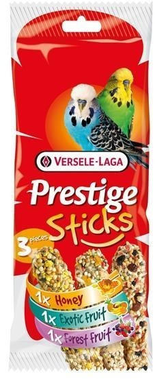 Versele-Laga Prestige Sticks Wellensittiche Triple Variety 3 x 30 g