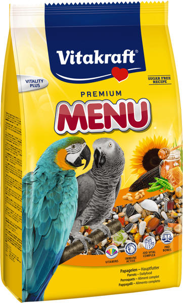 Vitakraft Premium Menu für Papageien 1kg