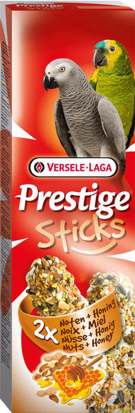 Versele-Laga Prestige Sticks Papageien Nüsse & Honig 2 x 70 g
