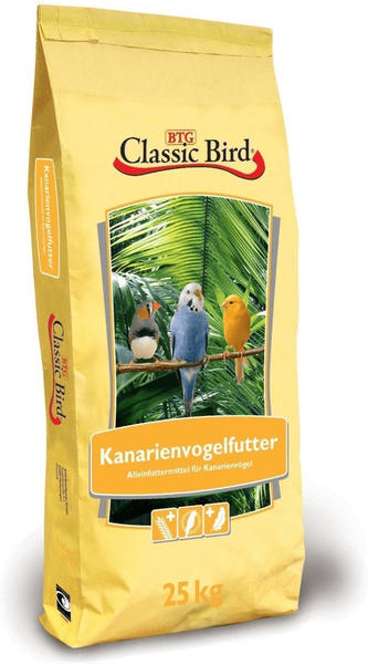 BTG Classic Classic Bird Kanarienvogelfutter ohne Rübsen 25 kg