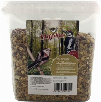 Pfiffikus (3,23 EUR/kg) Wildvogelfutter schalenlos im Eimer 3 kg