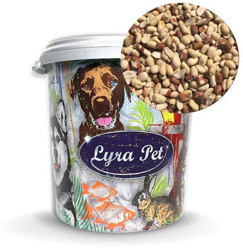 Lyra Pet Erdnusskerne Splits gemischt blanchiert und mit Haut in 30l Tonne 10kg (V1-47148-003-Z1)