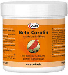 Quiko Beta Carotin Ergänzungsfutter für Ziervögel mit natürlichem Rotfaktor 0,1kg (150530)