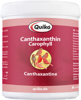 Quiko Canthaxanthin Carophyll Ergänzungsfutter für Ziervögel mit Rotfaktor 0,5kg (150578)