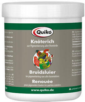 Quiko Knöterich Für Ziervögel mit dunklen Pigmentierungen & Hornteilen 250g (200152)