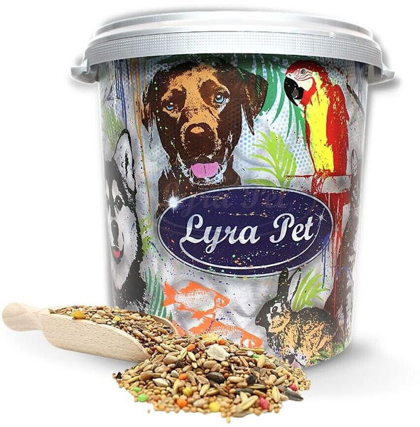 Lyra Pet Nymphensittichfutter Großsittichfutter in 30L Tonne 10kg (09818-002-Z1)