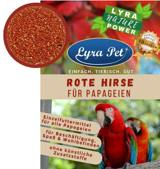 Lyra Pet Hirse rot lose für Papageien 10 kg (V2-09856-002)