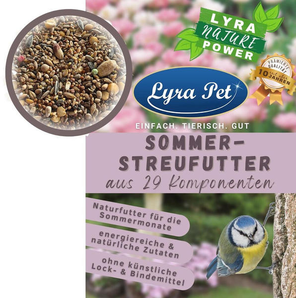 Lyra Pet Sommer-Streufutter aus 29 Komponenten 25 kg (V1-09917-001)