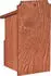 Dobar Nistkasten mit Siebdruckmotiv Rotkehlchen 17x18x32cm (22366FSCE)