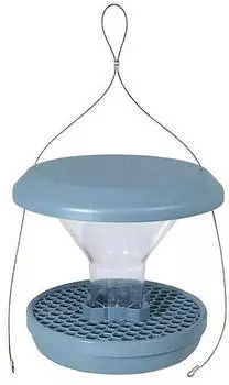 SwissInno Vogel-Futtersilo Smart Birds hellblau SwissInno Vogel-Futtersilo Smart Birds hellblau
