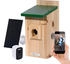 Dobar Nistkasten EAZY Flachdach inkl. WiFi Kamera und Solar-Panel