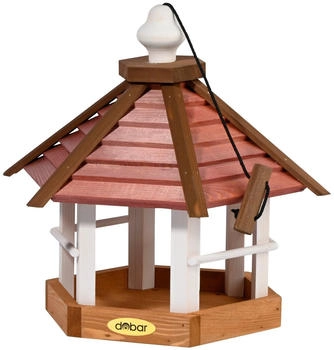 Dobar Vogelhaus Herbstfrüchte 6-eckig hängend FSC