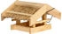 Dobar Vogelhaus Torshavn mit Schilfdach zum Aufhängen 30x28x20cm FSC