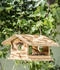Dehner Natura Futterhaus Arber 30.5x19x28cm hängend Holz braun