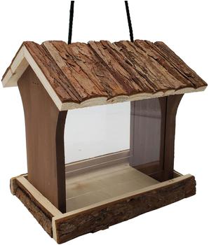 Dehner Natura Futterhaus Arizona 21x17cm Holz Dehner Natura Futterhaus Arizona 21x17cm Holz