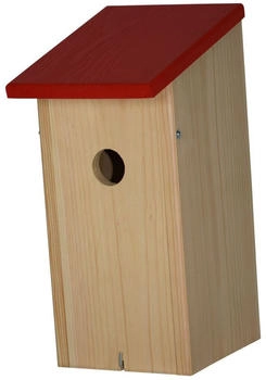 Dehner Natura Wildvogel-Nistkasten Birga 16x32.5x20.5cm Kiefernholz rot/natur Dehner Natura Wildvogel-Nistkasten Birga 16x32.5x20.5cm Kiefernholz rot/natur