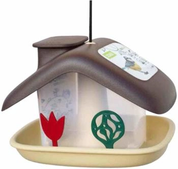 plastia Vogelfutterhaus Domek braun/beige (1606970125)