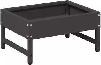 vidaXL Vogel-Feeder Schwarz 34 x 26 x 16 cm