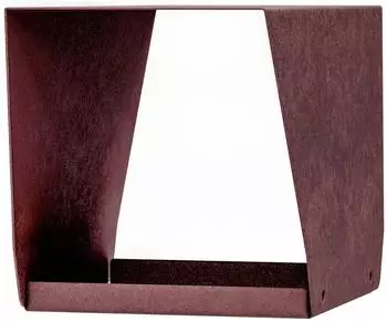 Alberts Vogelh&auml;uschen Delta aus Edelstahl, 145x265x160mm (355135)