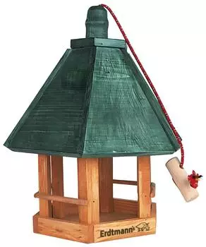 Erdtmanns Vogelhaus Laterne Holzdach