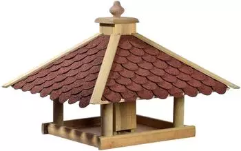 Dehner Futterhaus Brixen, Holz, Bitumen-Dach, 51x40x51cm