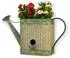 DanDiBo Vogelhaus mit Blumentopf zum Aufhängen, Metall, wetterfest (481999)