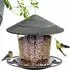 LuxusKollektion Vogelfutterspender, wetterfest, zum Aufhängen, transparent, 1,4kg