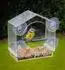 Spetebo Fenster-Vogelfutterhaus transparent mit Saugnäpfen, 20x18cm (3575)