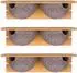 BigDean Schwalben-Doppelnistkasten für Mehlschwalben, Holzbeton, 3er-Set (753639)