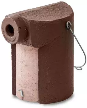 Schwegler Nisthöhle Typ 3SV Flugloch 34mm mit Marderschutz, braun (sch00122-1-B.1)