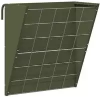 vidaXL H&auml;ngender Heufutterspender Olive Gr&uuml;n 61 x 33 x 66 cm