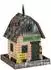 Relaxdays Vogelvilla Vogelhäuschen, Holz, bunt, 23x18x18cm