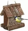 Vogelhaus mit Futtersilo