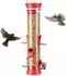 LuxusKollektion Vogelfutterstation 6 Anflugstangen 38cm, rot