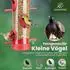 LuxusKollektion Vogelfutterstation 6 Anflugstangen 38cm, rot