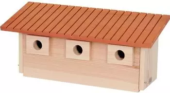 Siena Garden Nestperle PAULA Nistkasten Spatz, Kiefer FSC, 50x21x20cm (U05984)