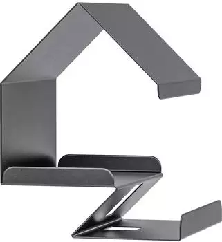 Alberts Gasthaus Kreativ Vogelhaus 150x150x180mm schwarz (355173)
