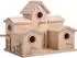 LuxusKollektion Vogelhaus mit mehreren Eingängen, Kiefer natur