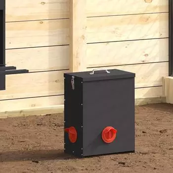 vidaXL Hühnerfutterautomat für draußen
