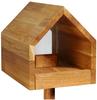 Vogelhaus mit Futtersilo