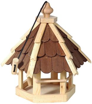 Dobar Vogelfutterhaus mit braunem Dach (90638e)